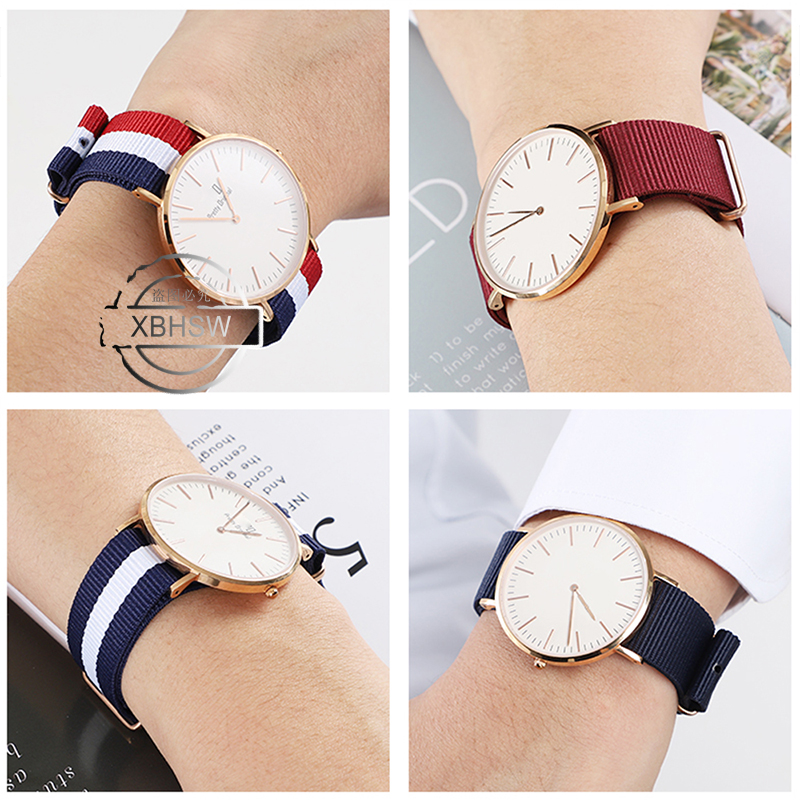 Watch Strap for DW Nylon Strap - Curved Spring Bar ulasan dan harga