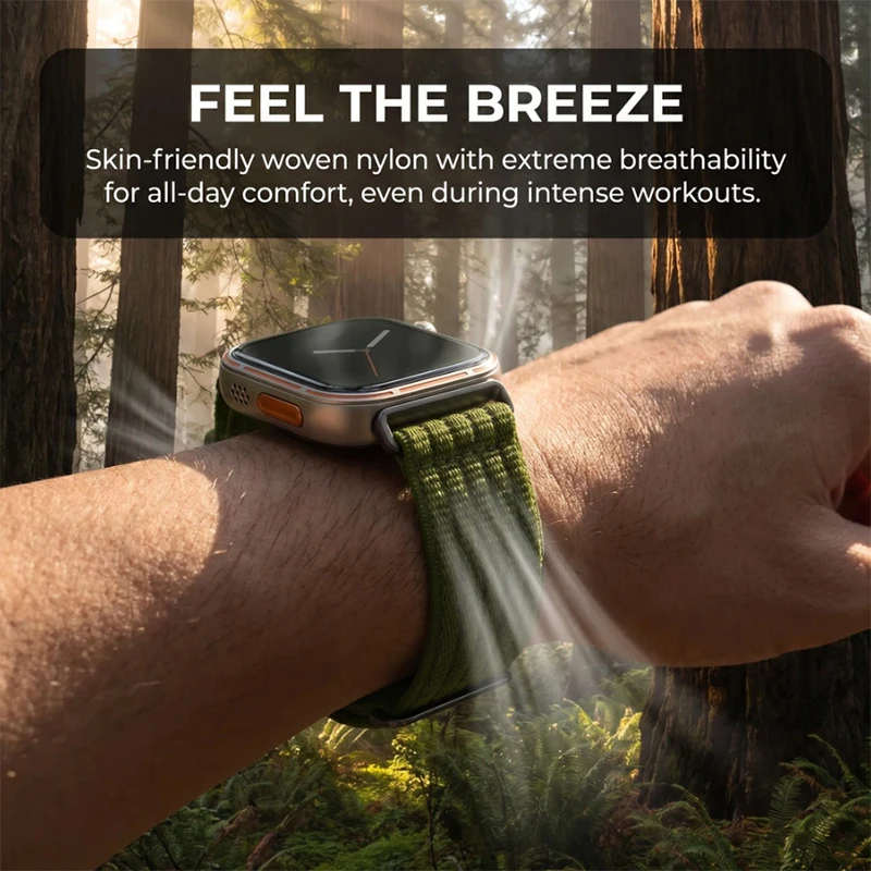 18mm 20mm 22mm Breathable Nylo - Sport Loop Velcro ulasan dan harga