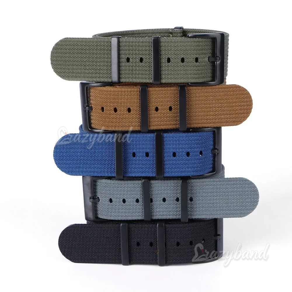 New Belt 18mm 20mm 22mm Nylon  - Nato Strap Nylon ulasan dan harga