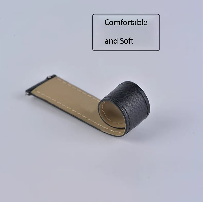 Genuine Leather Watch Strap Su - Cartier Watch Ballon Bleu ulasan dan harga