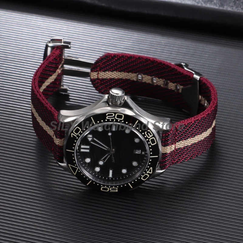 Woven Canvas Fabric Watch Band - Suede Strap Watch ulasan dan harga