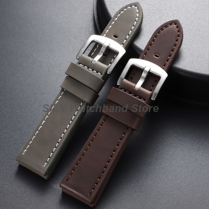 Genuine Leather Watchband 18mm - Nato Strap Nylon ulasan dan harga