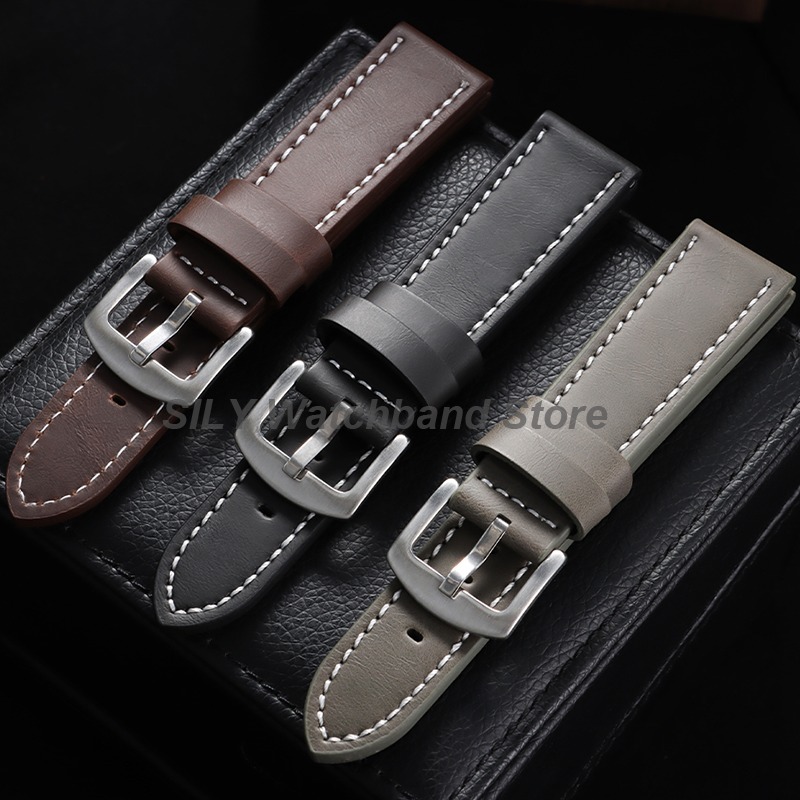 Genuine Leather Watchband 18mm - Nato Strap Nylon ulasan dan harga