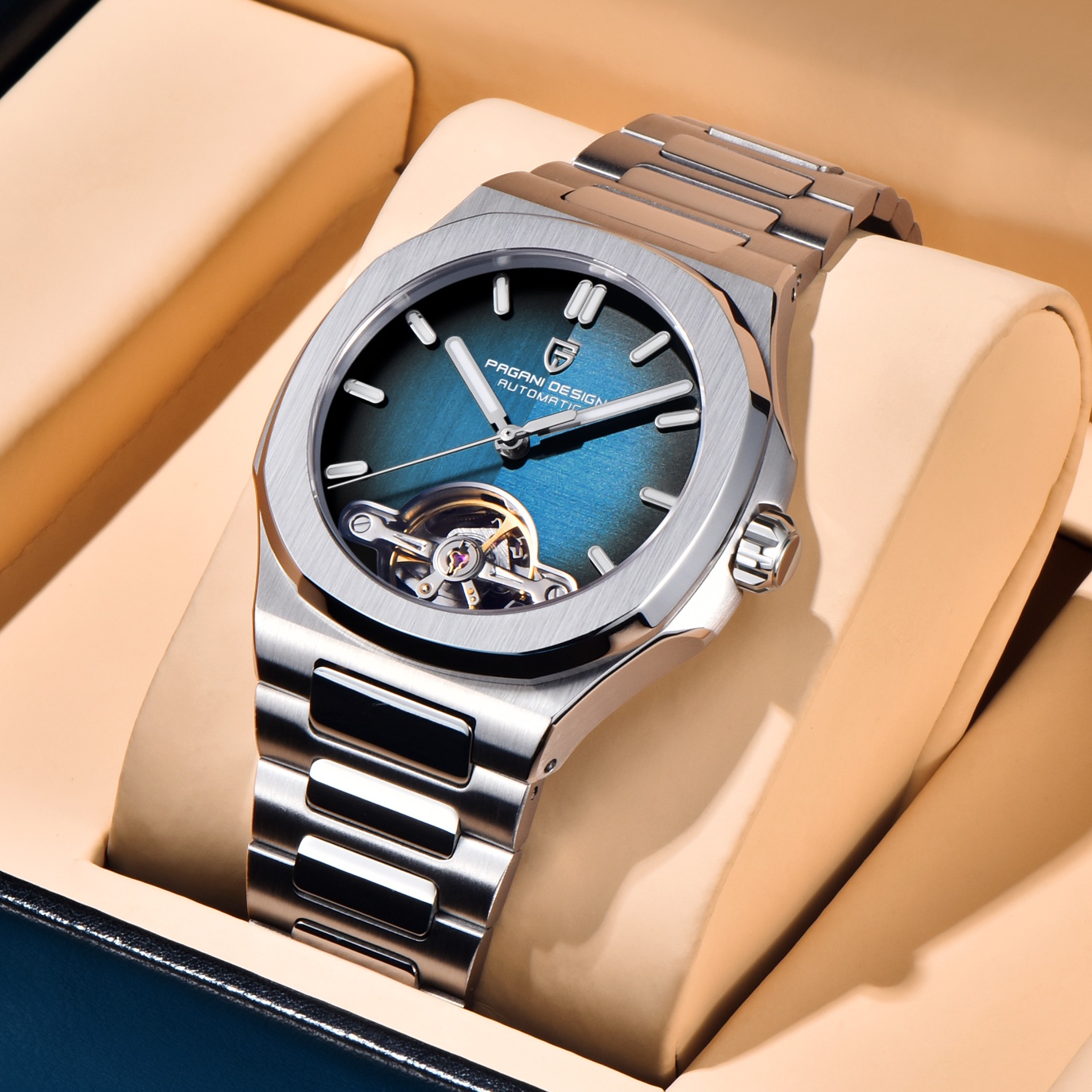 PAGANI DESIGN New Mechanical H - Patek Philippe Watch Nautilus ulasan dan harga