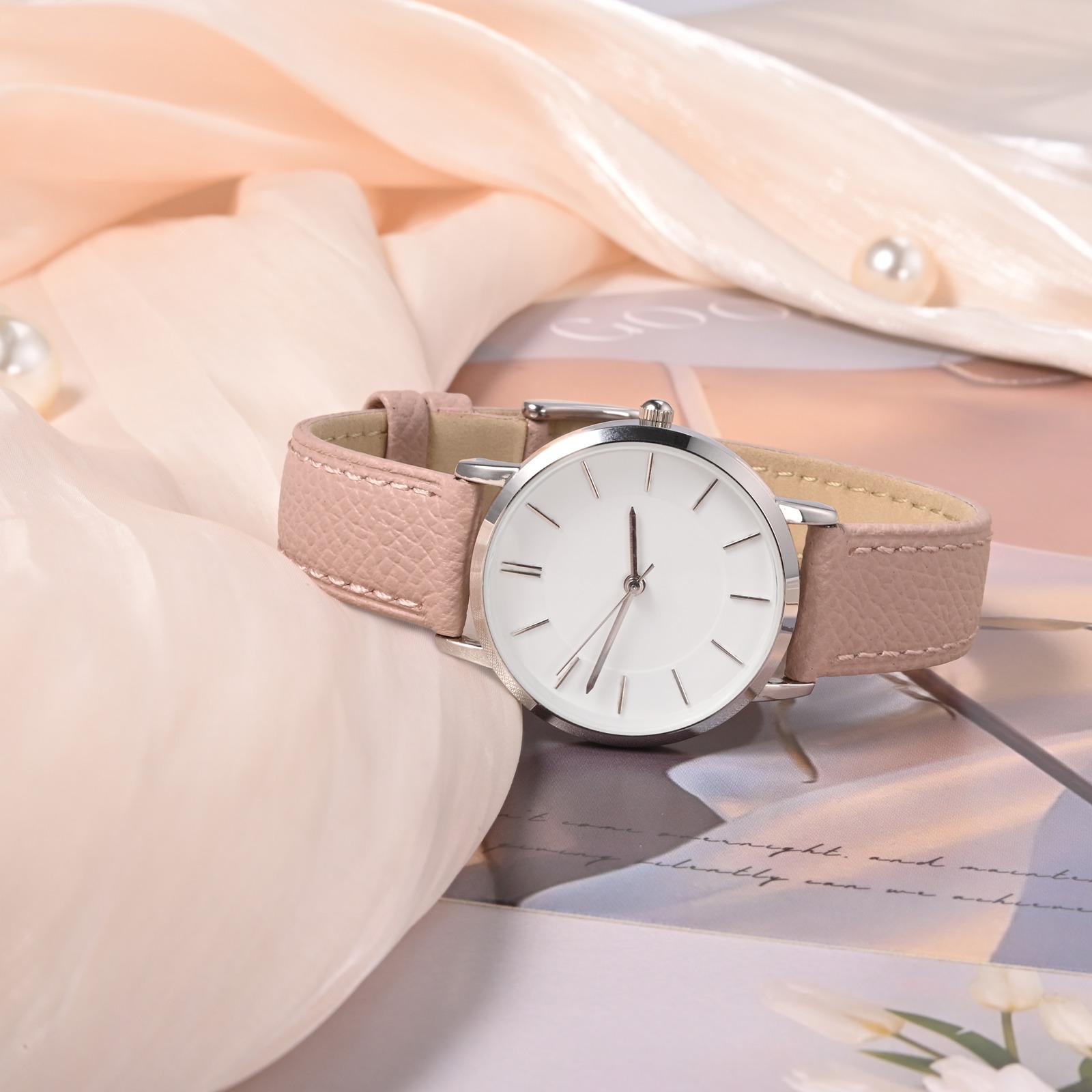 WOCCI Top Grain Leather Watch  - Suede Strap Watch ulasan dan harga