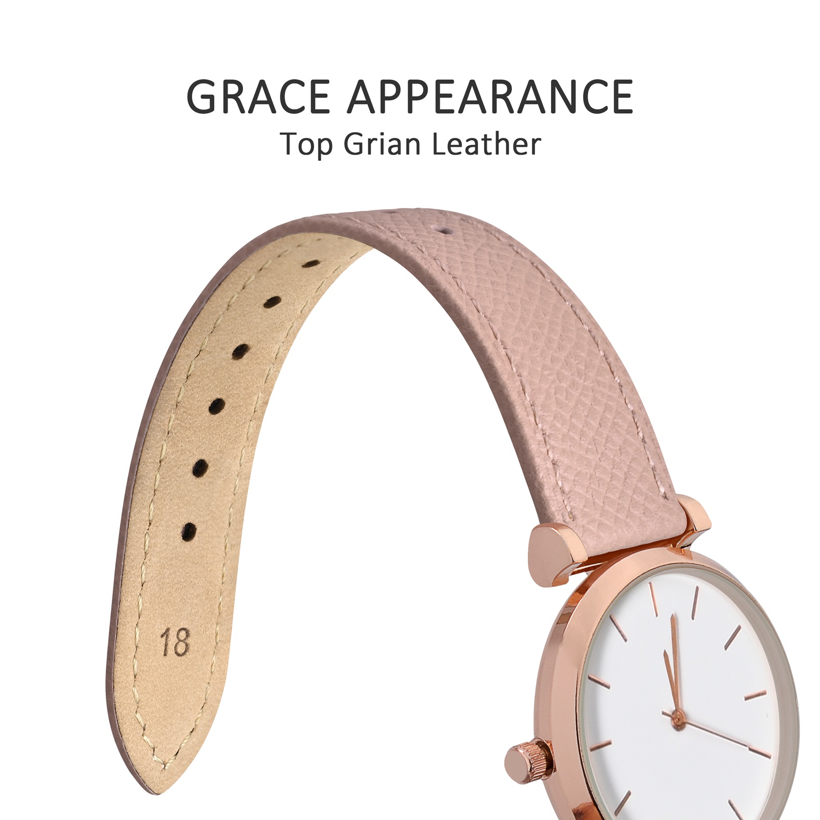 WOCCI Top Grain Leather Watch  - Suede Strap Watch ulasan dan harga