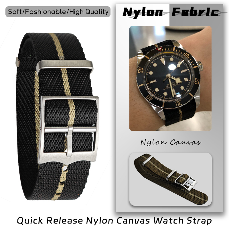Nylon Watch Strap 20mm 22mm fo - Nato Strap Nylon ulasan dan harga