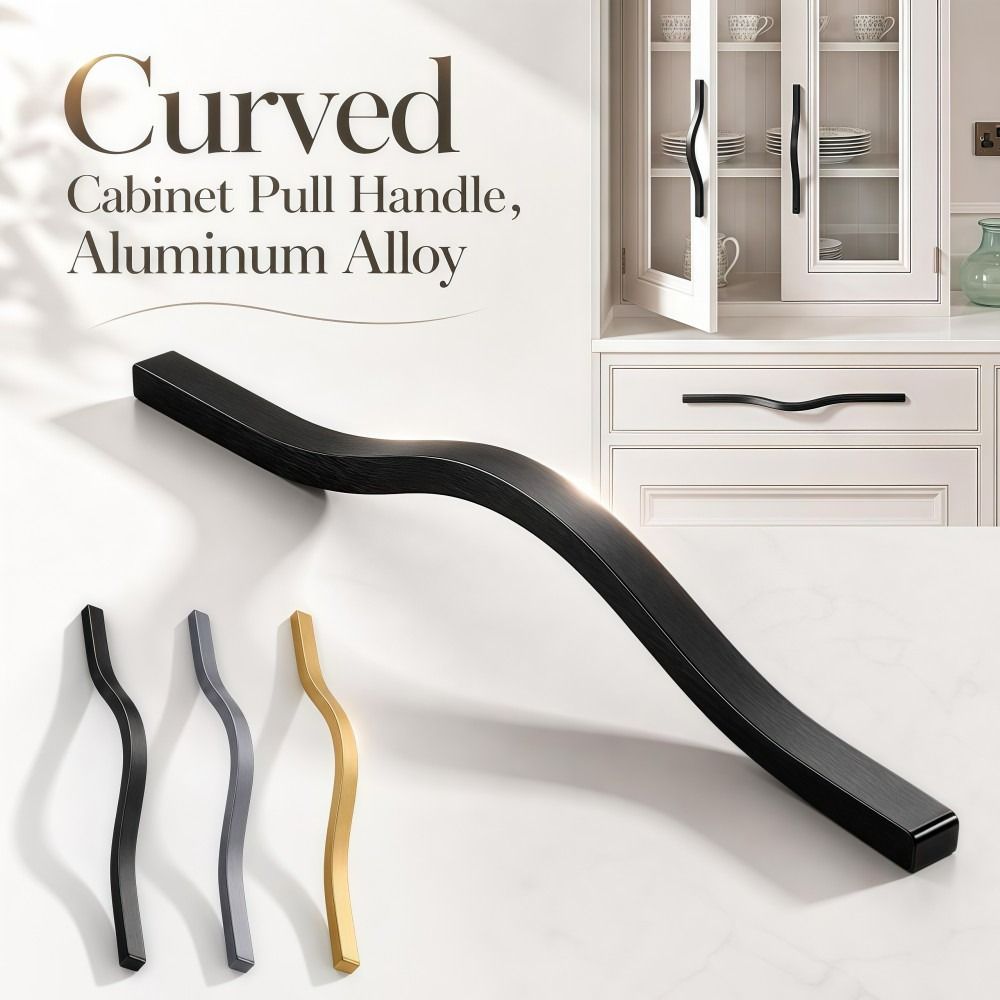Aluminum Alloy Cabinet Pull Ha - Curved Spring Bar ulasan dan harga