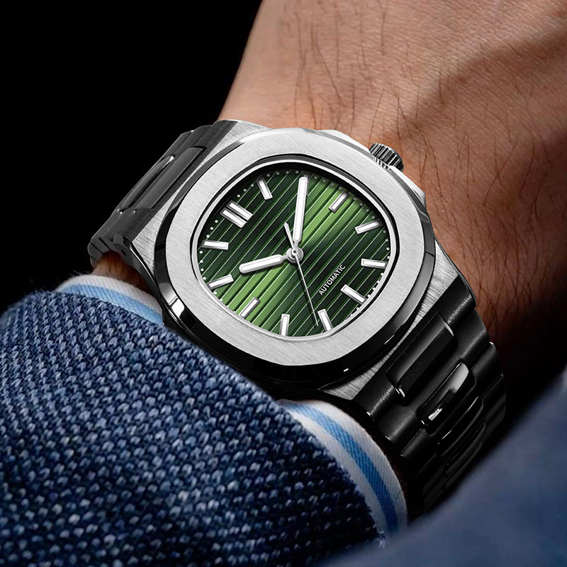 MACARLON 43mm Nautilus Style A - Patek Philippe Watch Nautilus ulasan dan harga