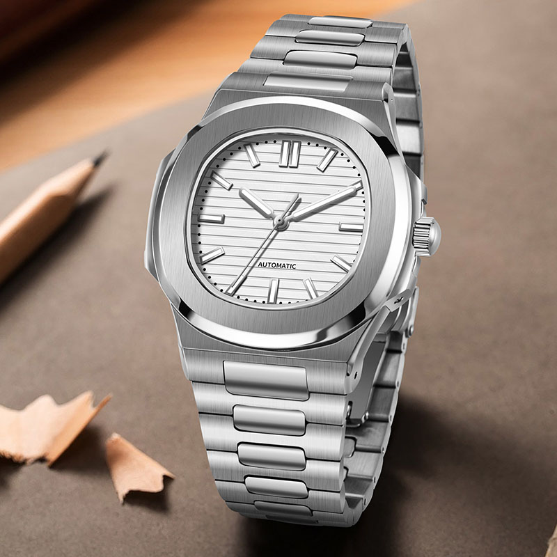 MACARLON 43mm Nautilus Style A - Patek Philippe Watch Nautilus ulasan dan harga