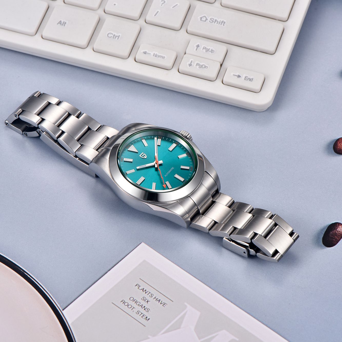PAGANI DESIGN Green Glass Men' - Seiko Watch Presage ulasan dan harga
