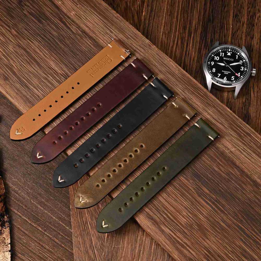 WOCCI Oil Wax Leather Watch St - Suede Strap Watch ulasan dan harga